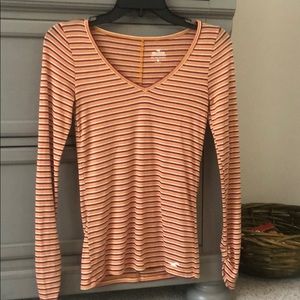 Orange Hollister long sleeve